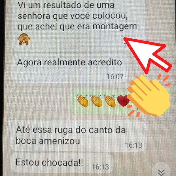 Veja o que ela disse...